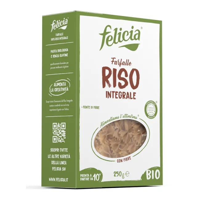 FELICIA - FARFALLE Riso Integrale 250 gr