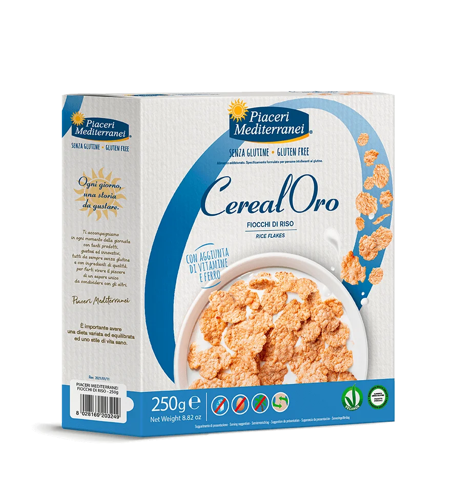 PIACERI MEDITERRANEI - FIOCCHI DI RISO 250G