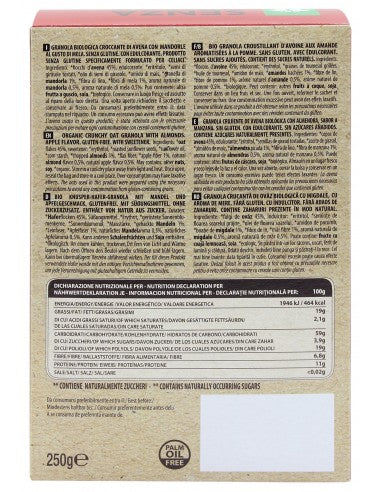 Probios Granola Avena e Mandorle Senza Zuccheri Aggiunti
