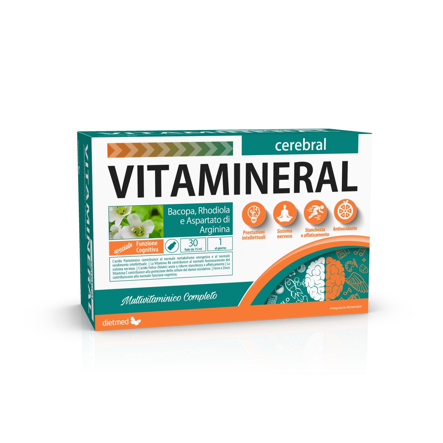 DIETMED - VITAMINERAL CEREBRAL MULTIVITAMINICO 30 FIALE
