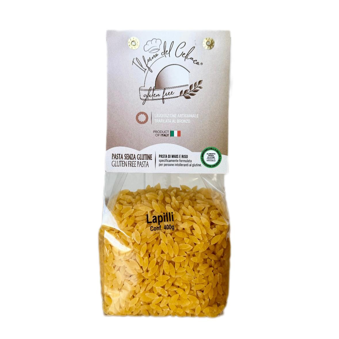 Pasta Lapilli IL FORNO DEL CELIACO - gr 400