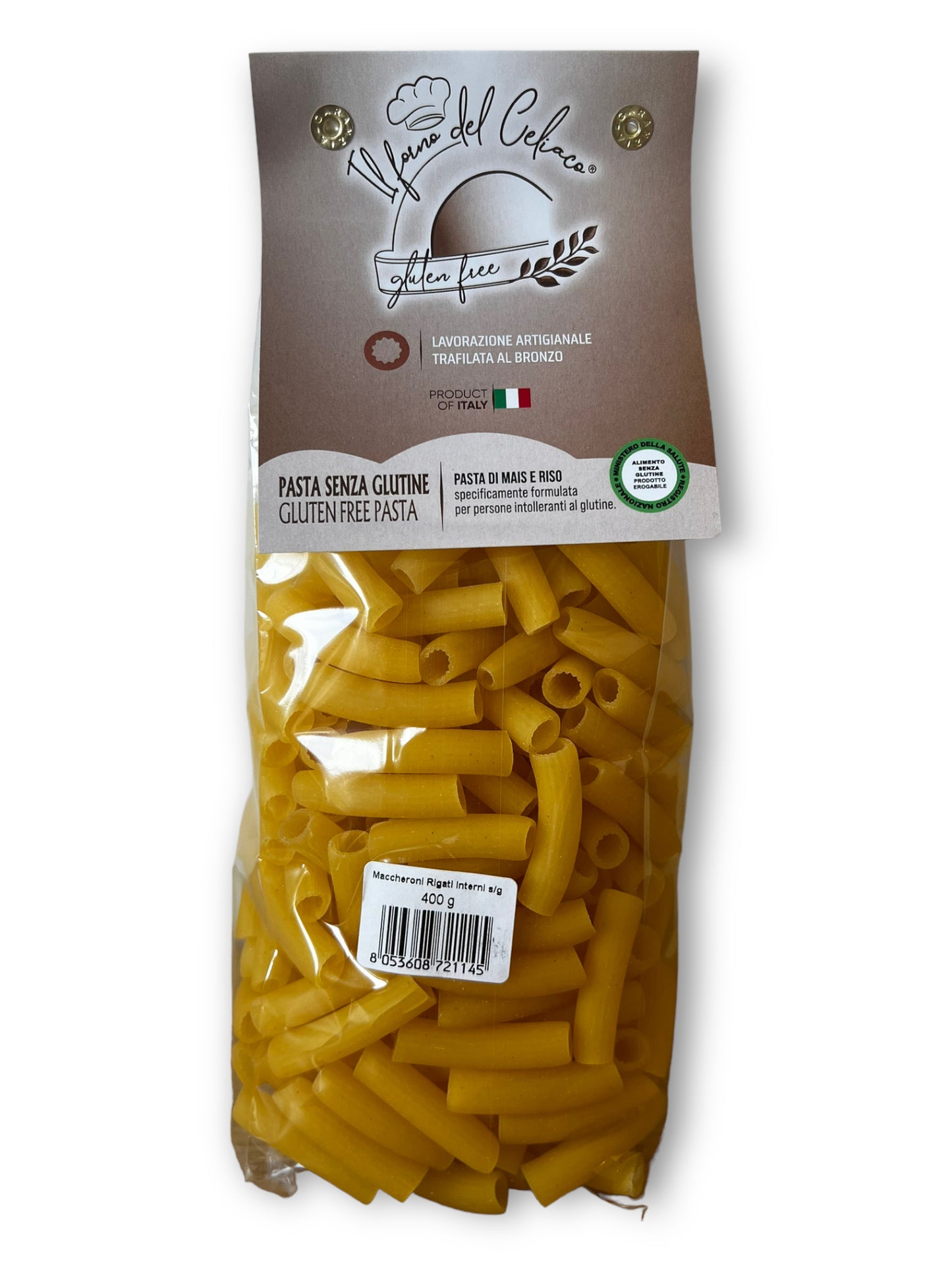 Pasta Maccheroni IL FORNO DEL CELIACO - gr 400