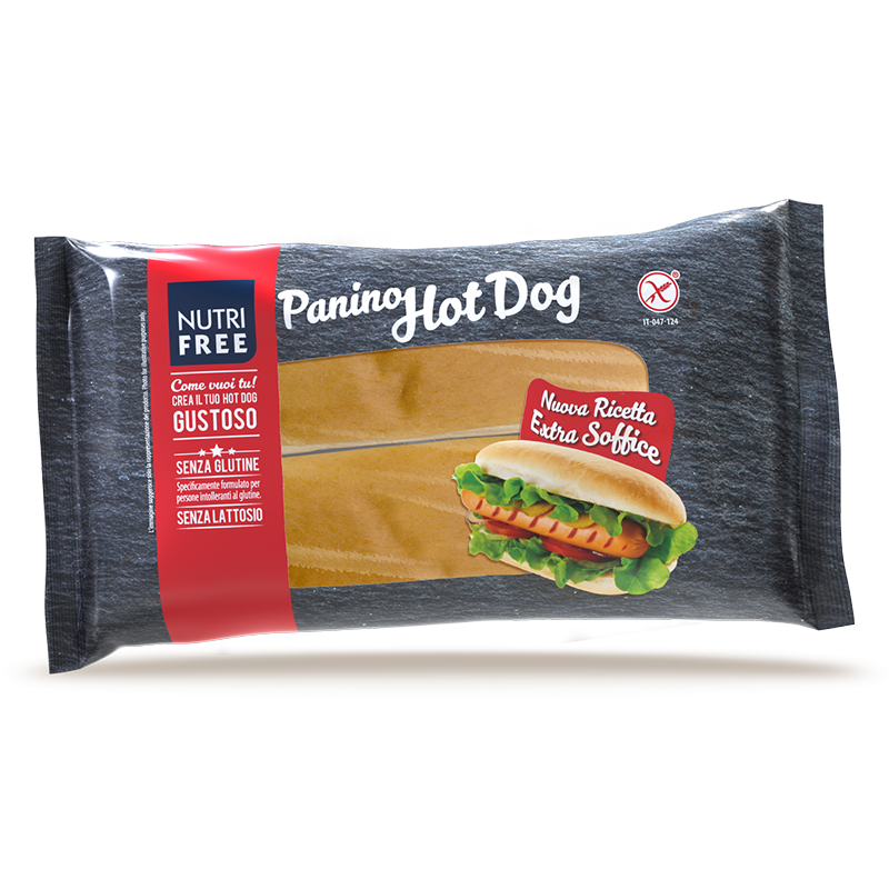 NUTRIFREE - PANINO HOT DOG Senza Glutine 65 gr