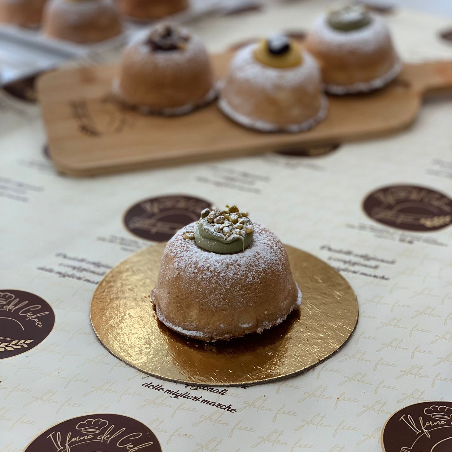 Pasticciotti al Pistacchio - Fresco IL FORNO DEL CELIACO - gr 120