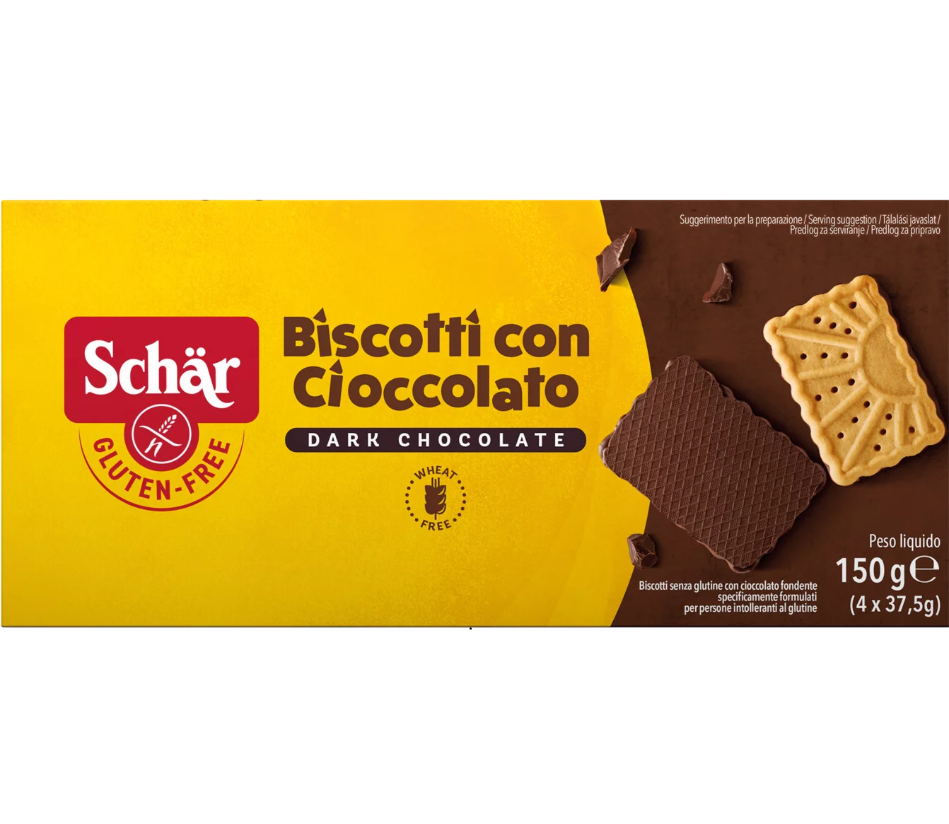 DR. SCHAR - BISCOTTI CON CIOCCOLATO 150 gr
