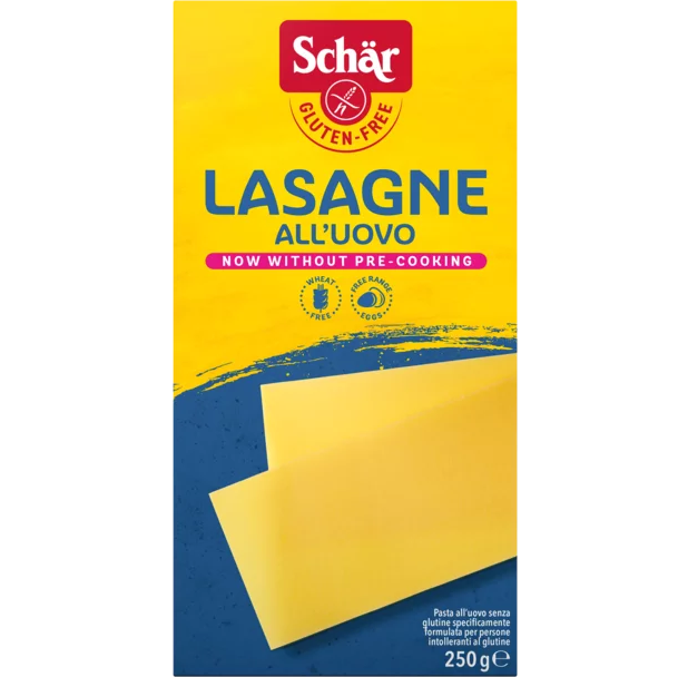 DR. SCHAR - LASAGNE ALL'UOVO 250 gr Nuova formula