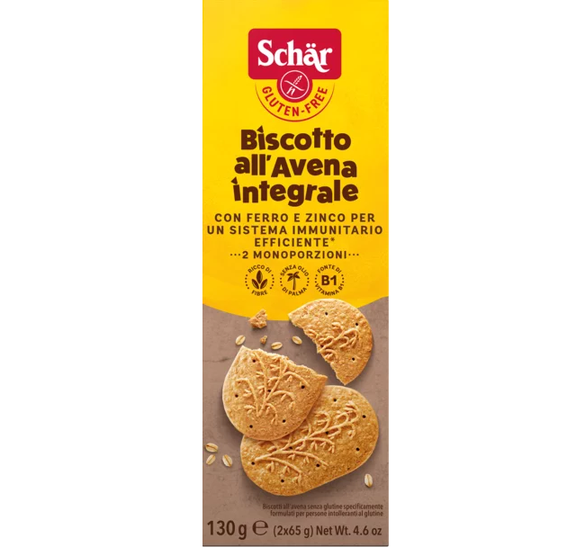 DR. SCHAR - BISCOTTO ALL'AVENA 130 gr