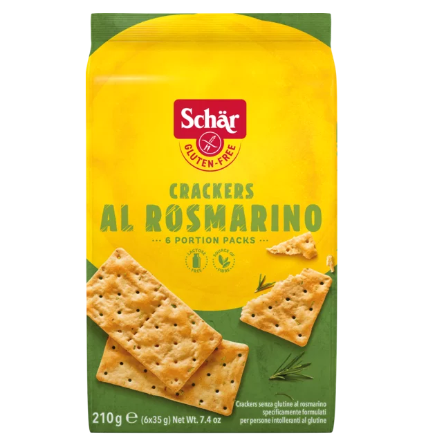 DR. SCHAR - CRACKERS AL ROSMARINO 210 gr