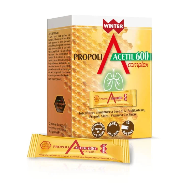 WINTER - PROPOLI ACETIL 600 12 BUSTINE