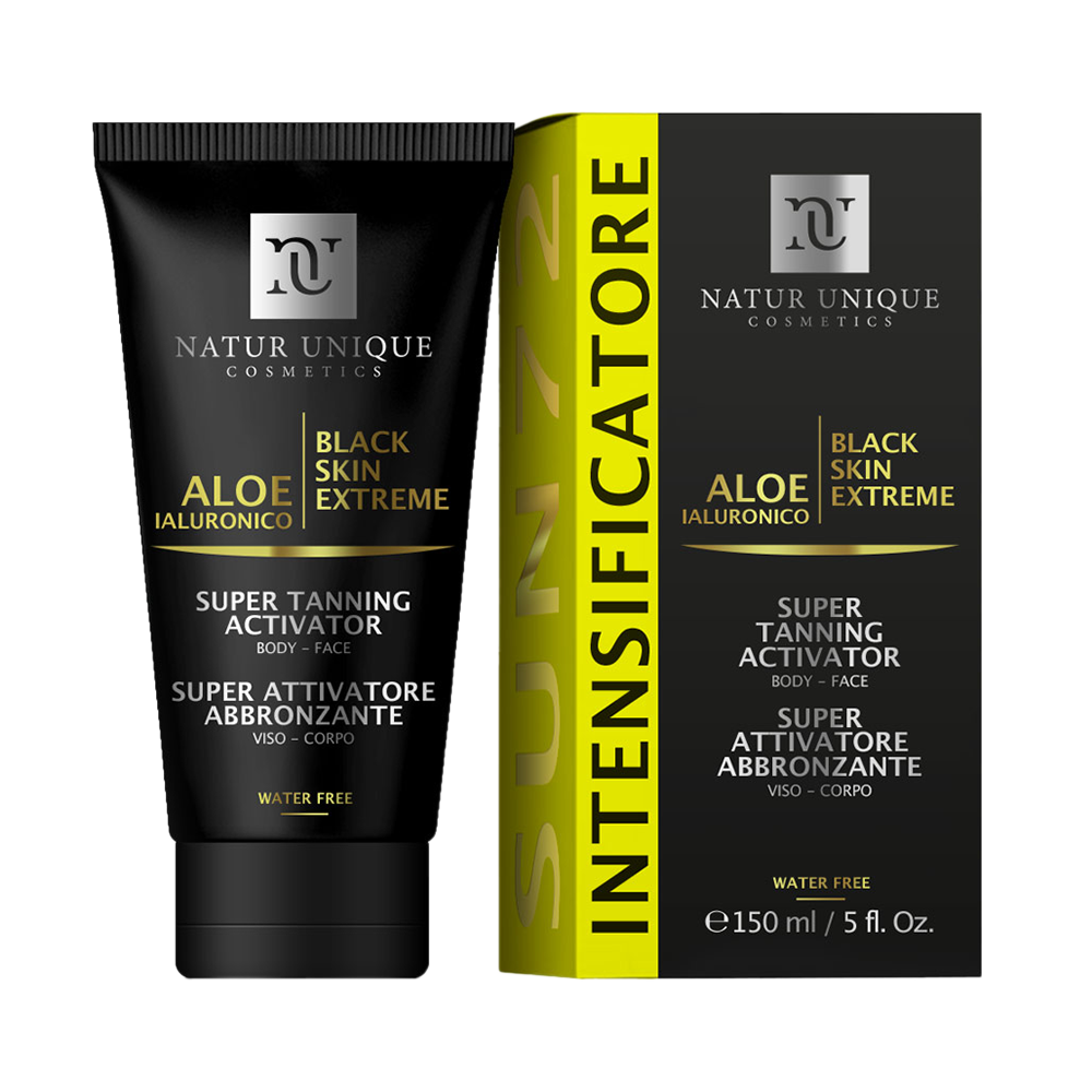 Aloe Ialuronico SUN 72 - Attivatore Abbronzatura Crema 150ml - Natur Unique