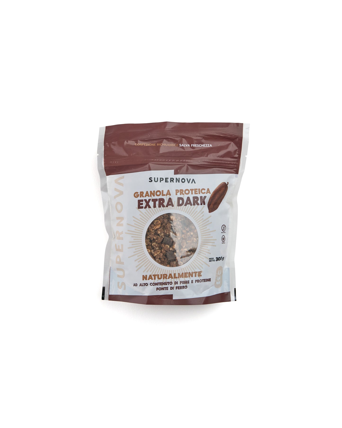 GRANOLA PROTEICA EXTRA DARK - GRAZIOSI