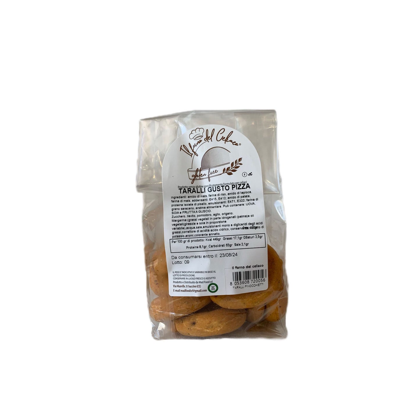 Taralli Gusto Pizza IL FORNO DEL CELIACO - 150gr