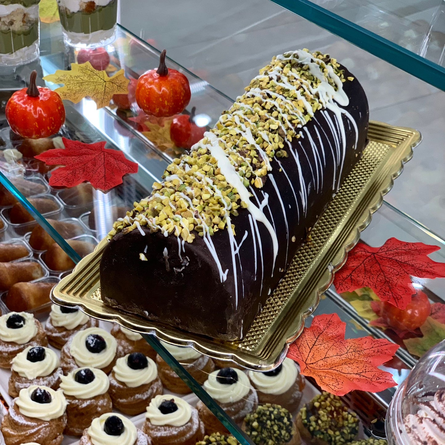 Torrone Cioccolato e Pistacchio Senza Glutine - IL FORNO DEL CELIACO - gr 140