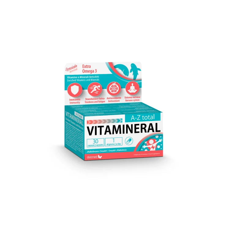VITAMINERAL A-Z TOTAL DIETMED 30 CAPSULE