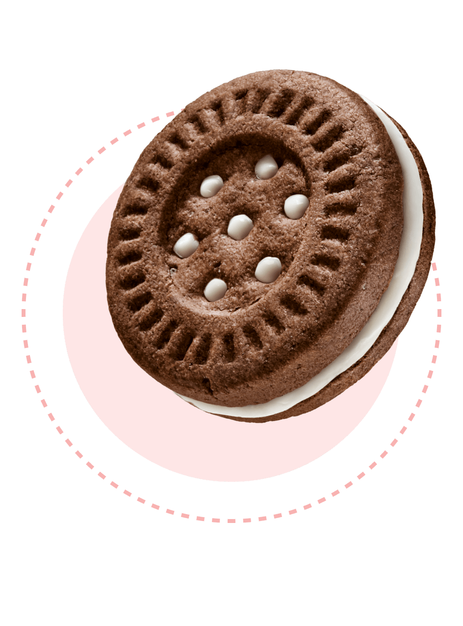 GALBUSERA - FROLLINO FARCITO CACAO E CREMA VANIGLIA 160 gr