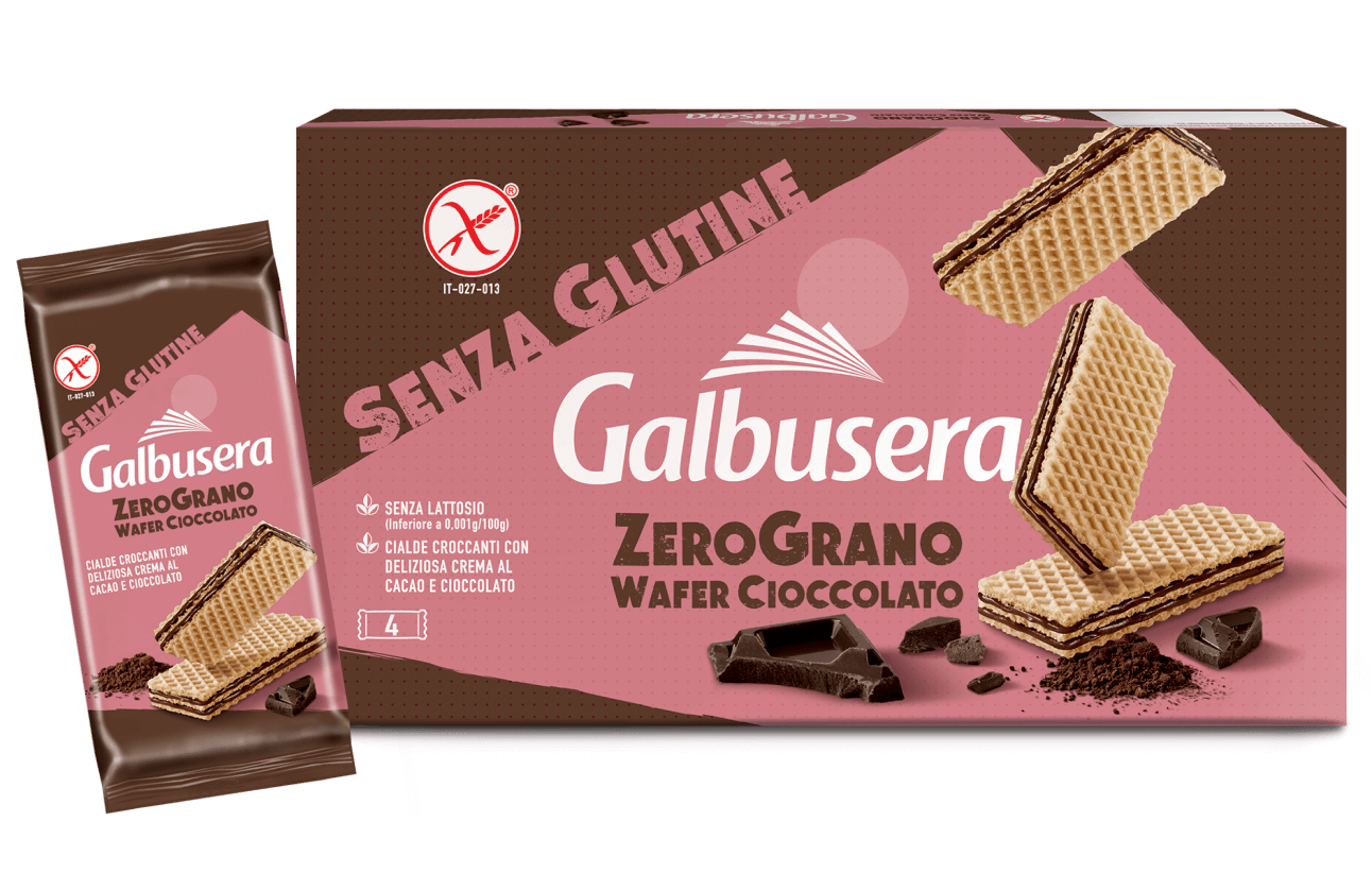 GALBUSERA - WAFER AL CIOCCOLATO 180 gr
