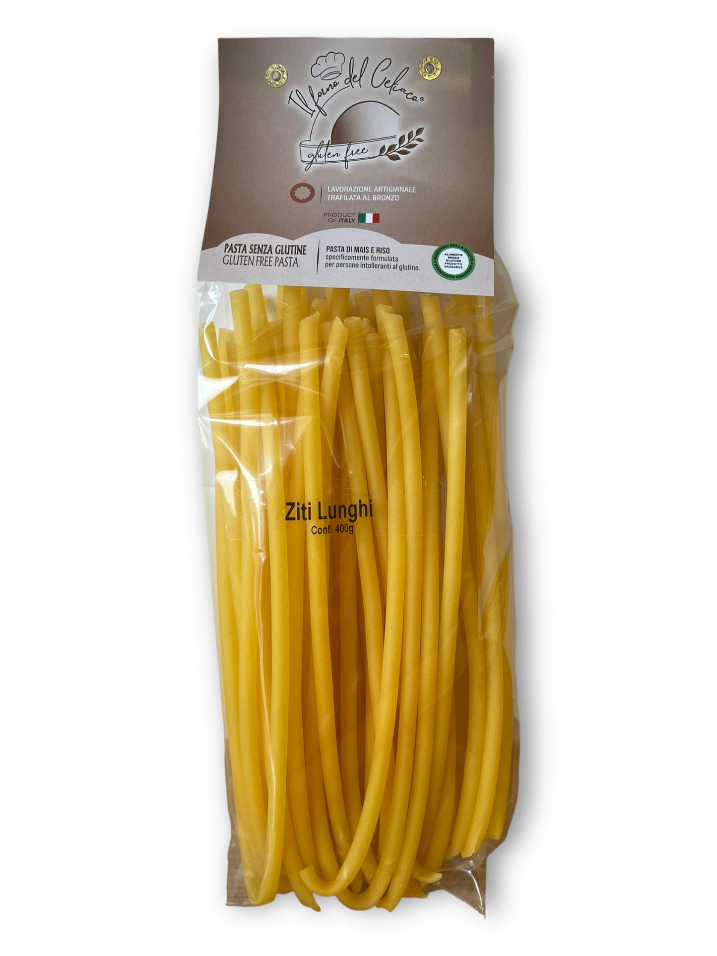 Pasta Ziti Lunghi IL FORNO DEL CELIACO - gr 400
