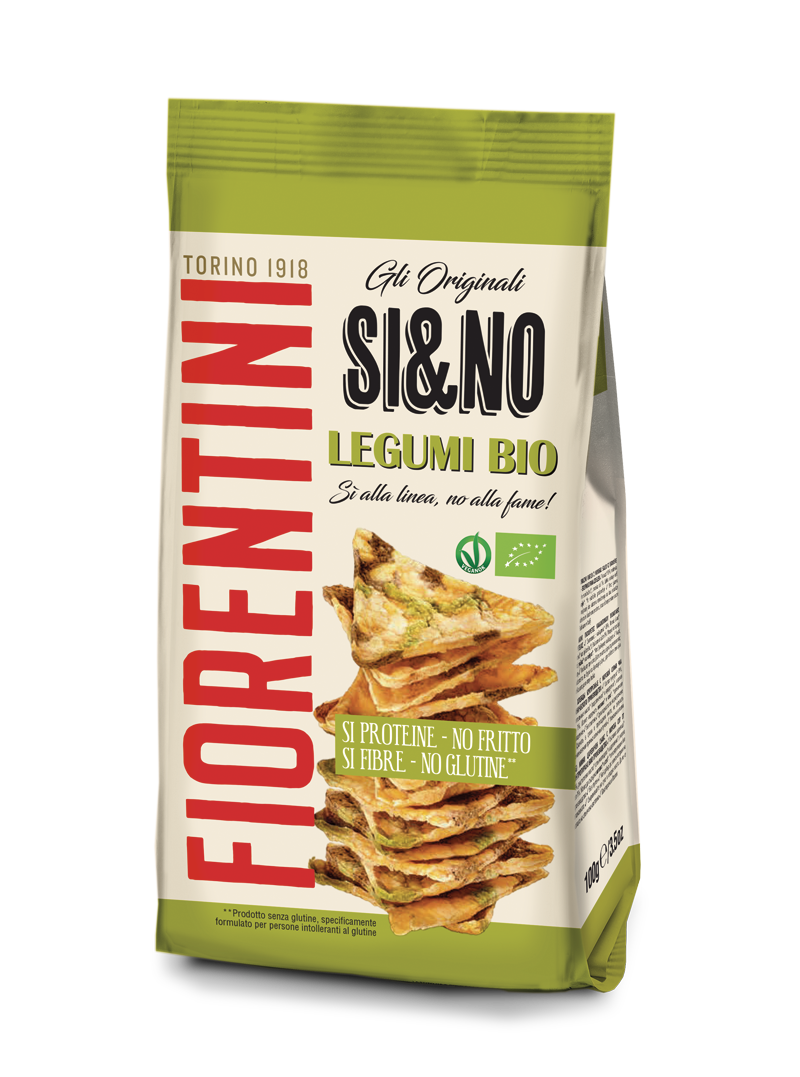 FIORENTINI - SI & NO TRIANGOLI AI LEGUMI 80 gr