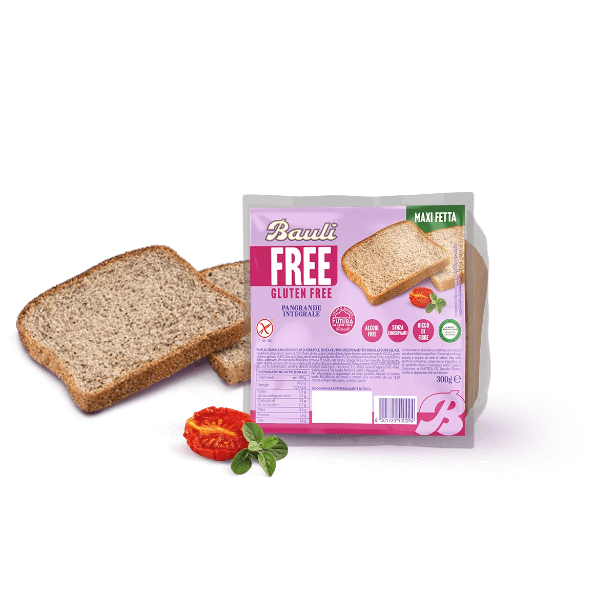 Bauli Pan Grande Integrale Bianco 300g