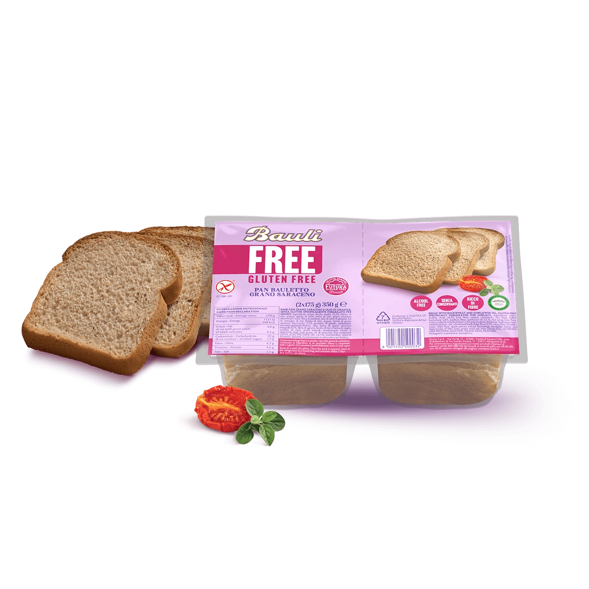 Bauli Pan Bauletto al Grano Saraceno Senza Glutine 350g