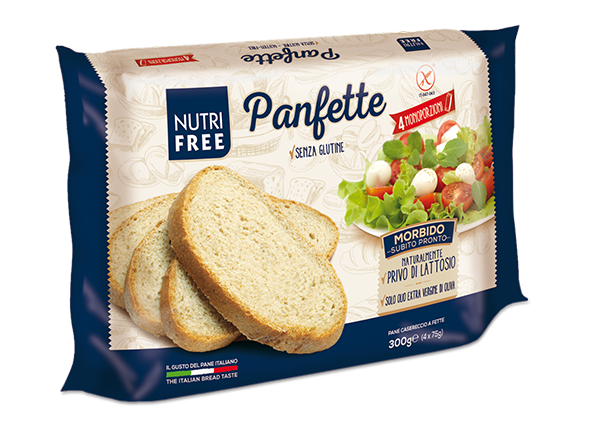 NUTRIFREE - PANFETTE Senza Glutine 300 gr (75 gr x 4)