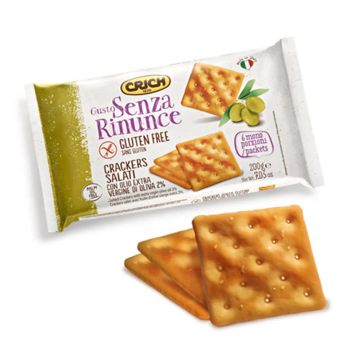 CRICH - CRACKERS SALATI CON OLIO EVO 200 gr