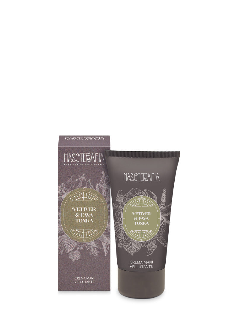 CREMA MANI VETIVER E FAVA TONKA - NASOTERAPIA