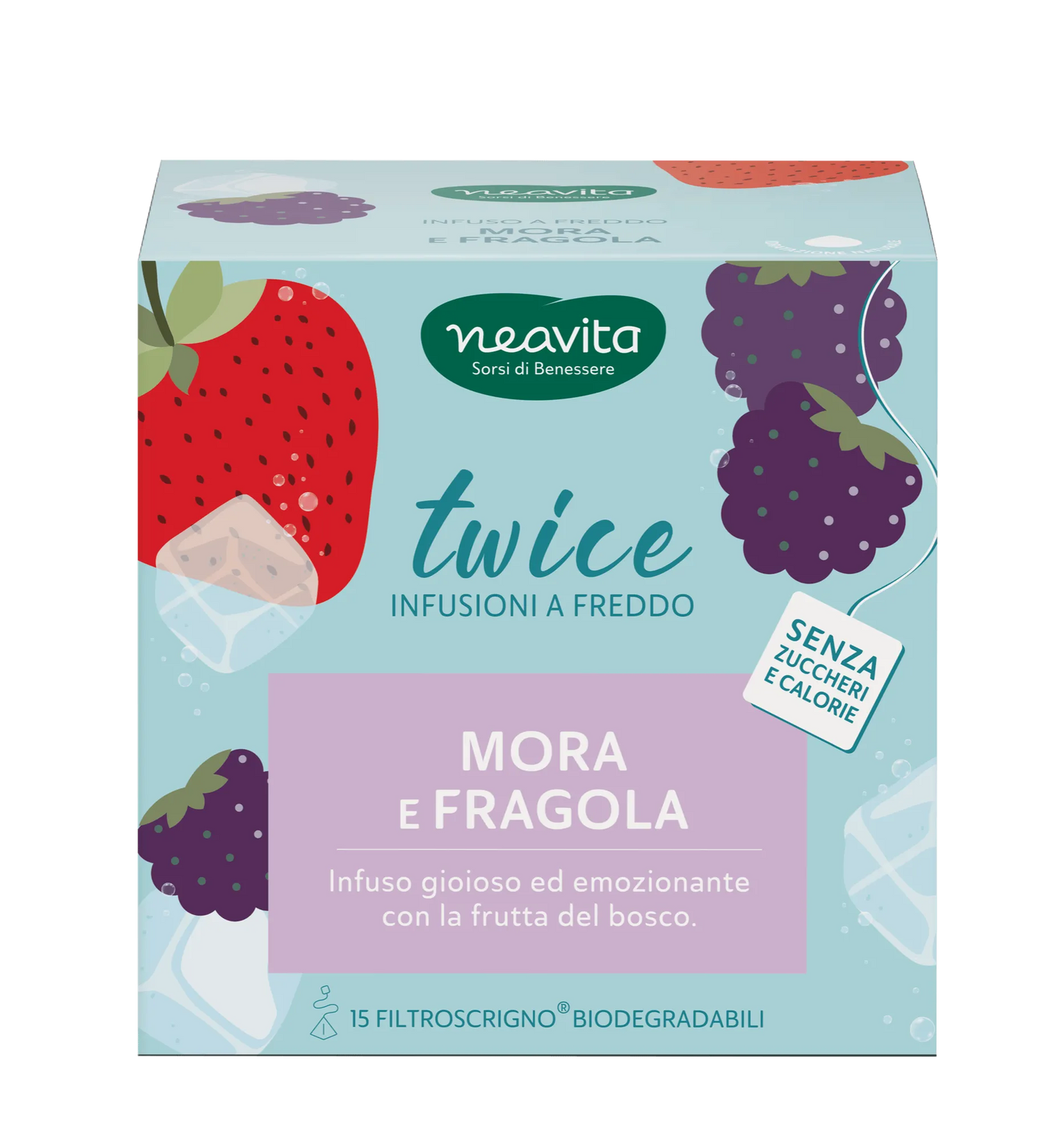 INFUSO TWICE - MORA E FRAGOLA - NEAVITA
