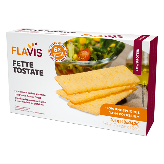 Fette Tostate Aproteiche 205 g - Flavis