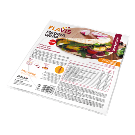 Piadina Wrap Aproteica 240 g - Flavis