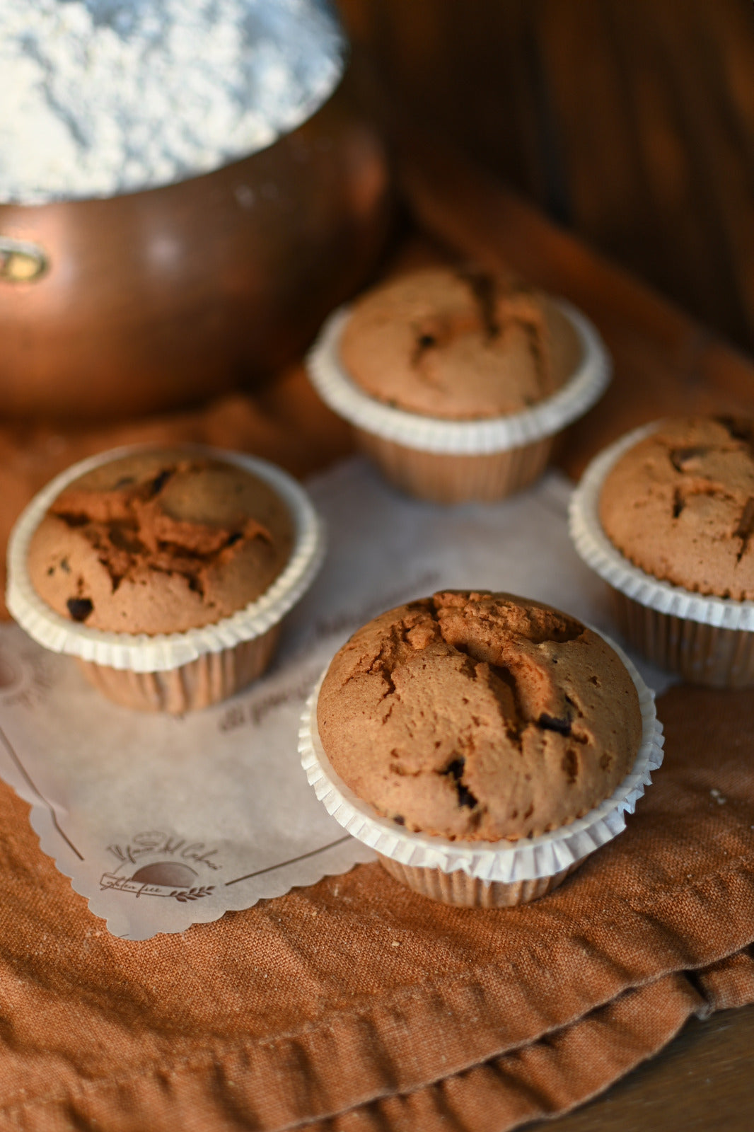 Muffin con Gocce di Cioccolato IL FORNO DEL CELIACO - gr 110 - Conf. 2 pezzi