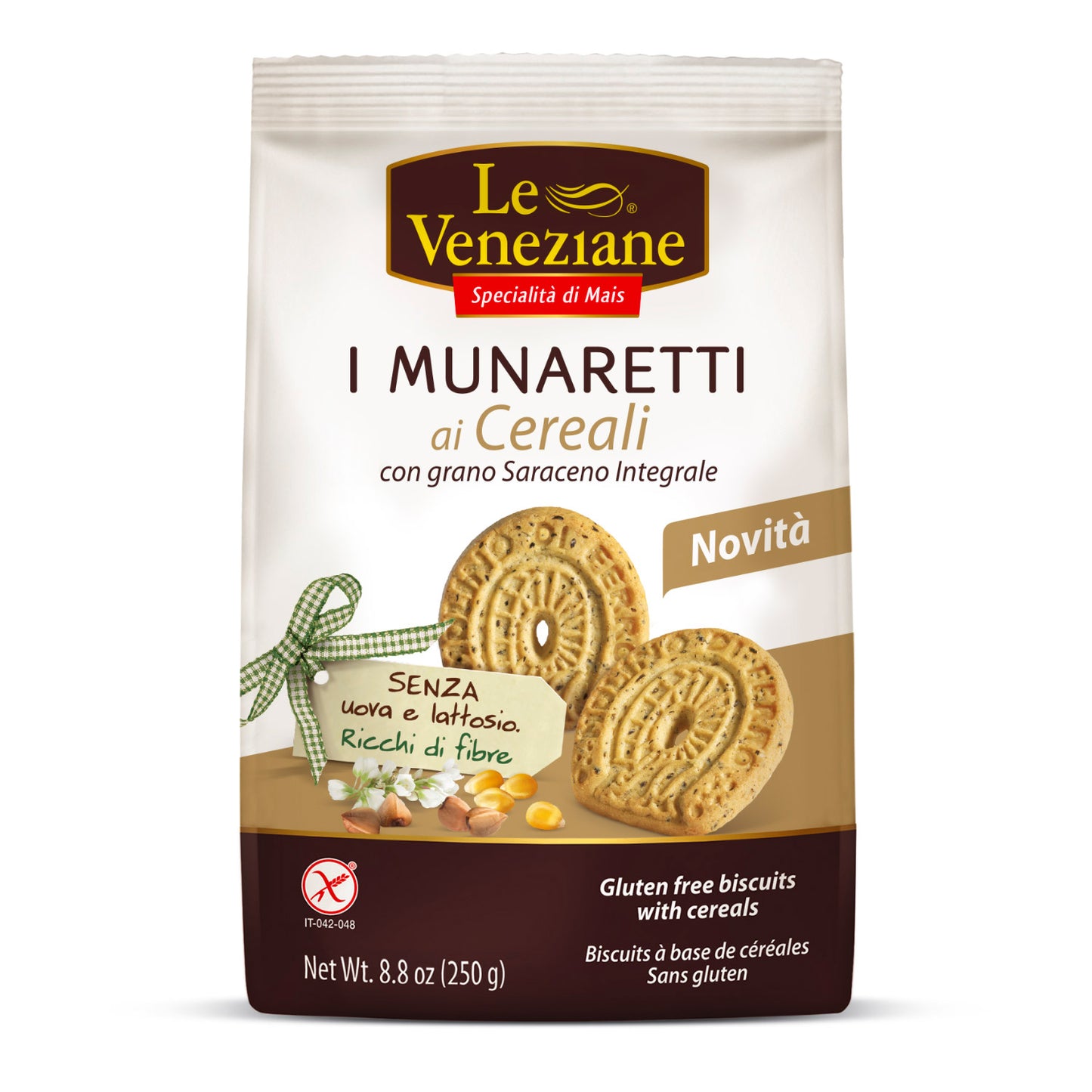 MOLINO DI FERRO - BISCOTTI MUNARETTI "AI CEREALI" 300 gr