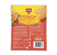 DR. SCHAR - FOCACCIA CON ROSMARINO S/LATTOSIO 200 gr