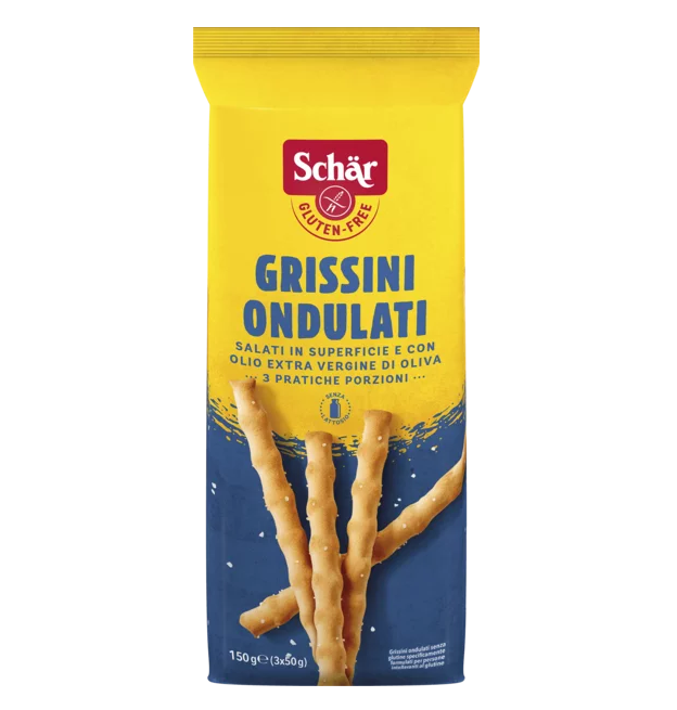 DR. SCHAR - GRISSINI ONDULATI 150 gr