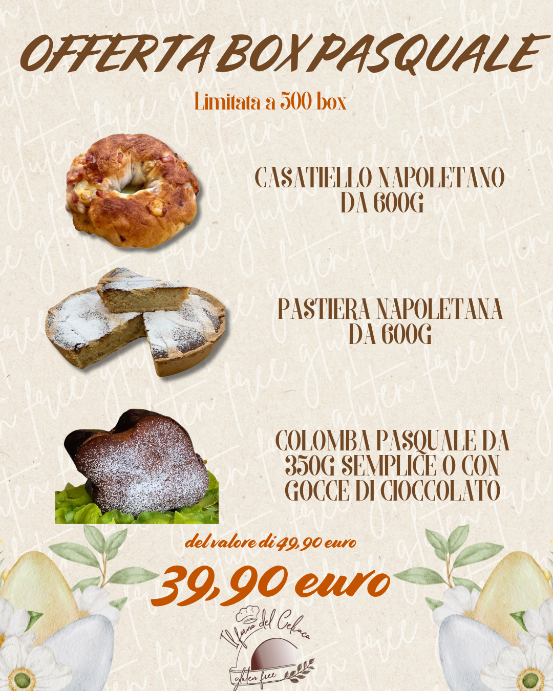 IL FORNO DEL CELIACO - BOX PASQUALE - OFFERTA