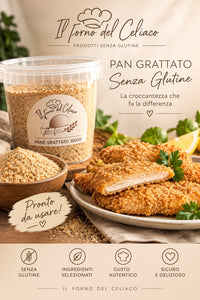 Pan Grattato Senza Glutine IL FORNO DEL CELIACO - gr 300