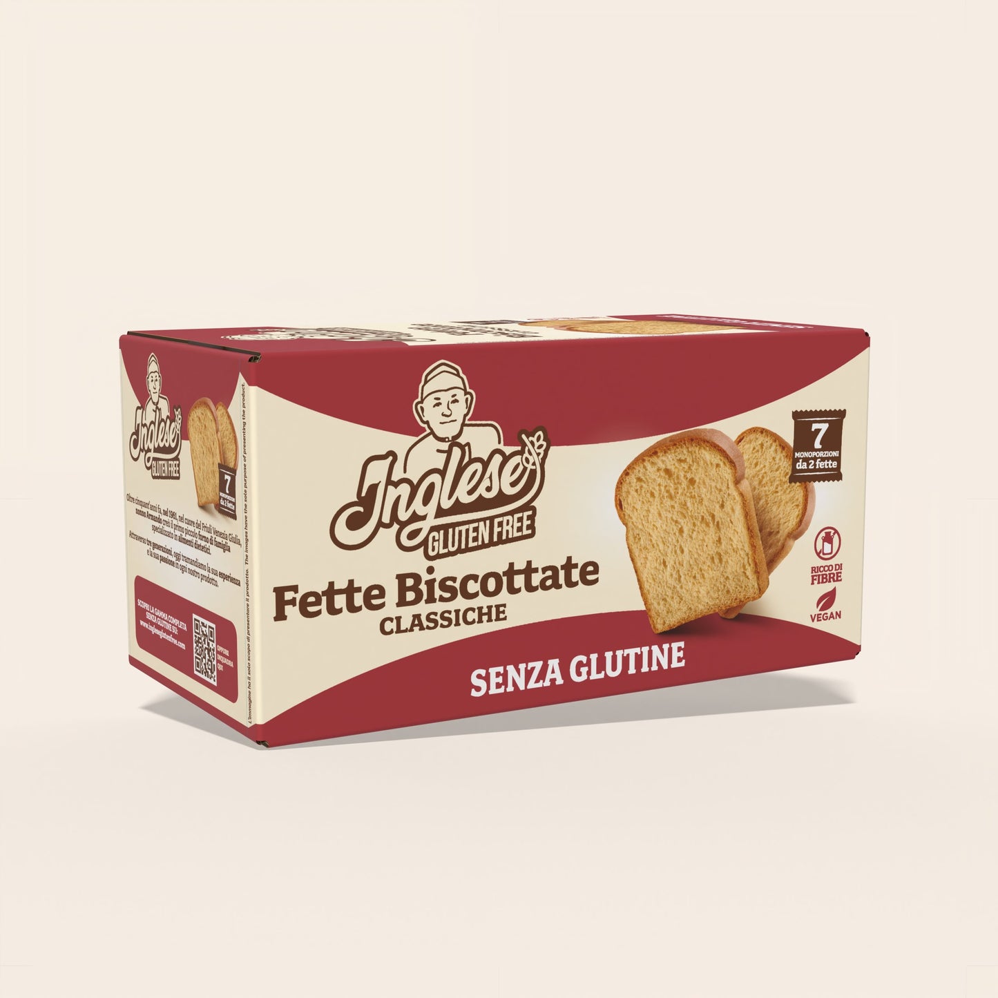 INGLESE - Fette Biscottate Classiche Senza Glutine