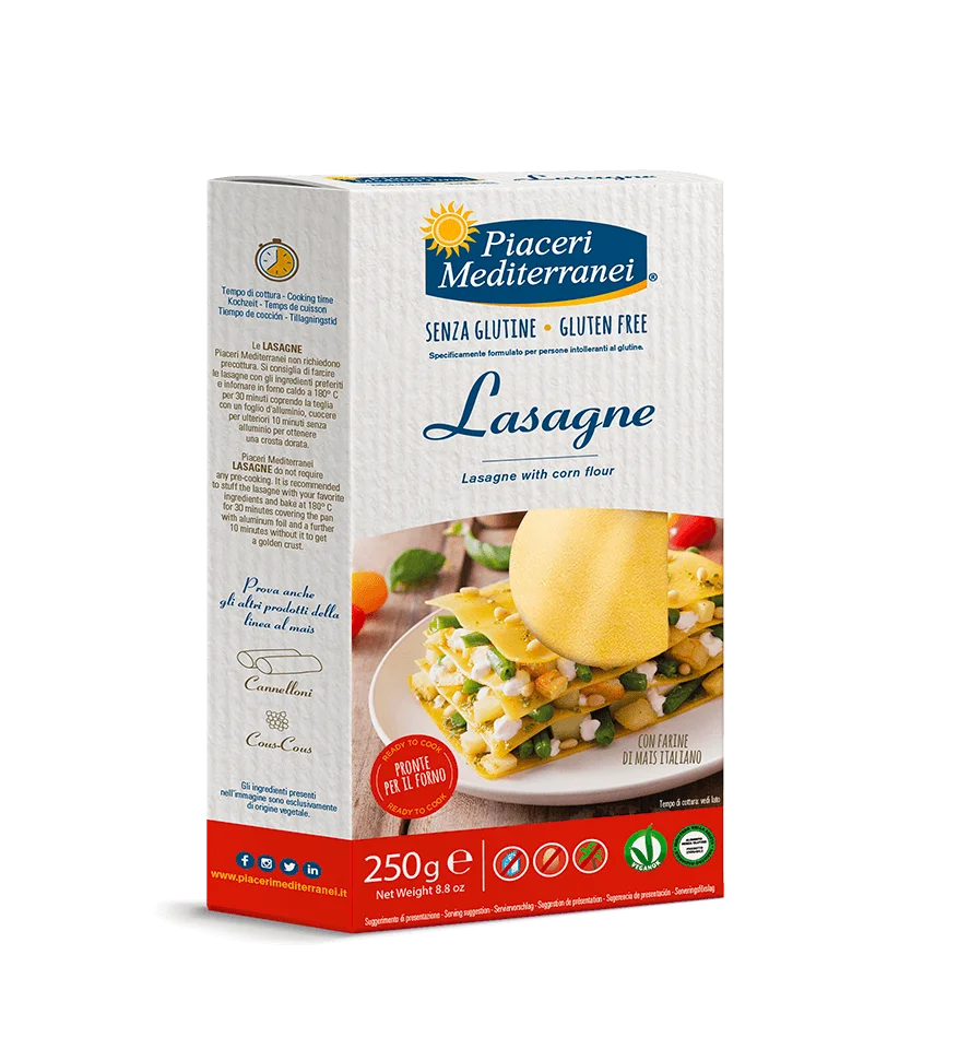 PIACERI MEDITERRANEI - LASAGNE 250G