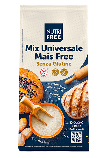 NUTRIFREE - MIX UNIVERSALE MAIS FREE Senza Glutine 800 gr