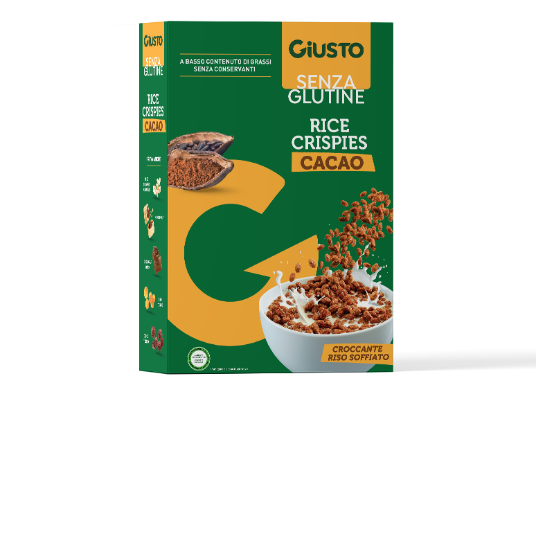 RICE CRISPIES CON CACAO - GIUSTO