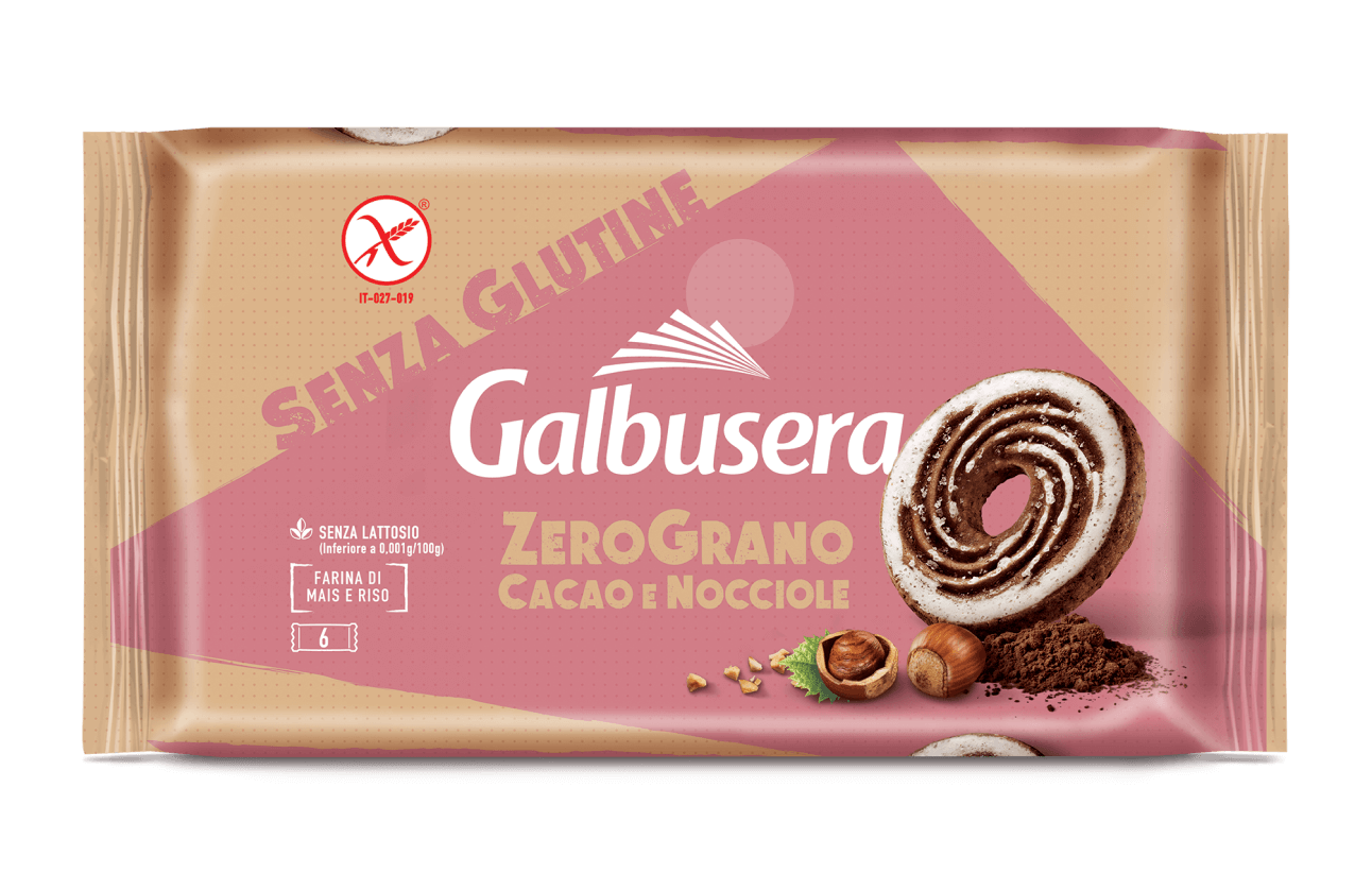 GALBUSERA - FROLLINO CACAO E NOCCIOLE 220 gr